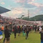 Persekabpas Takluk 1-2 dari Tornado FC, Suporter Luapkan Kekecewaan