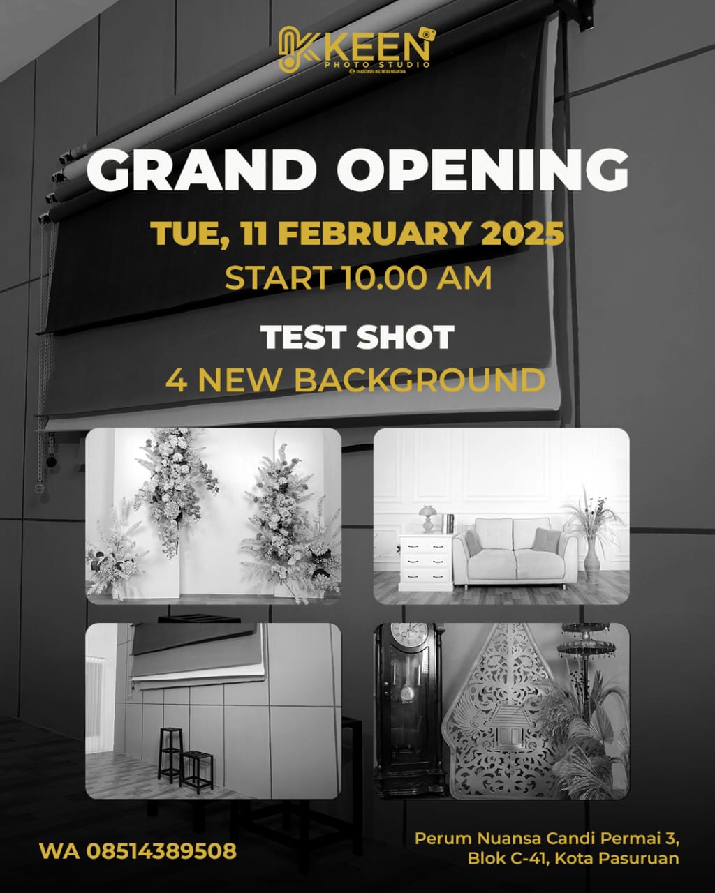 Keen Photo Studio Resmi Hadir di Pasuruan, Siap Memanjakan Penggemar Fotografi