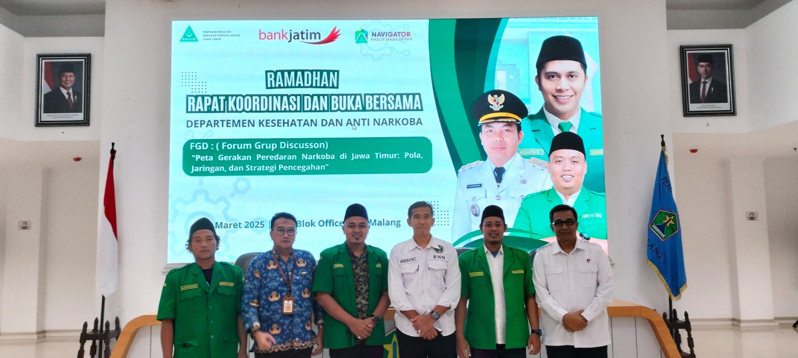 Jawa Timur dalam Status Darurat Narkoba, GP Ansor Serukan Tindakan Serius
