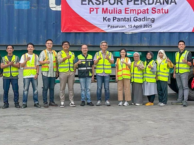 PT. MES Ukir Sejarah, Ekspor Perdana Besi Baja ke Afrika di Tengah Krisis Global